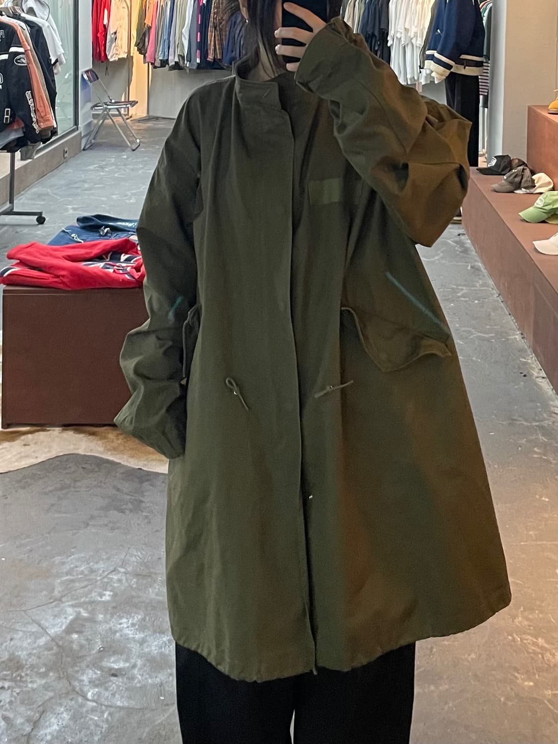 라퍼지스토어 피쉬테일 카키 자켓 H2262 상품이미지1