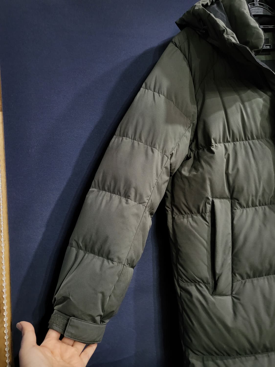 아이더 구스다운 롱패딩 상품이미지3