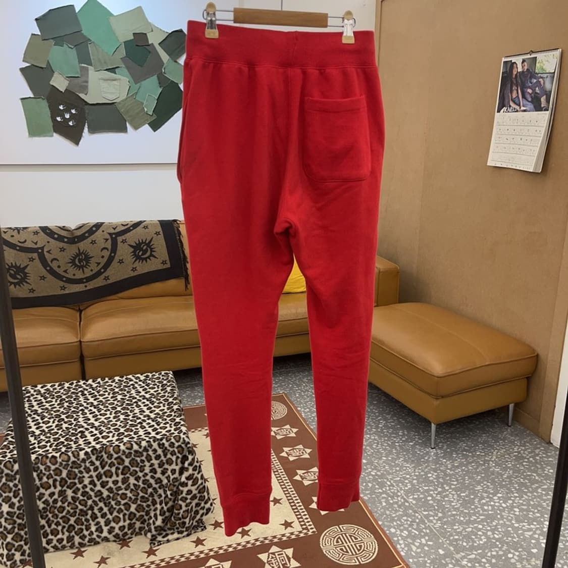 챔피언 리버스위브 Y2K 스트릿 고딕로고 트랙팬츠 S C09528 상품이미지4