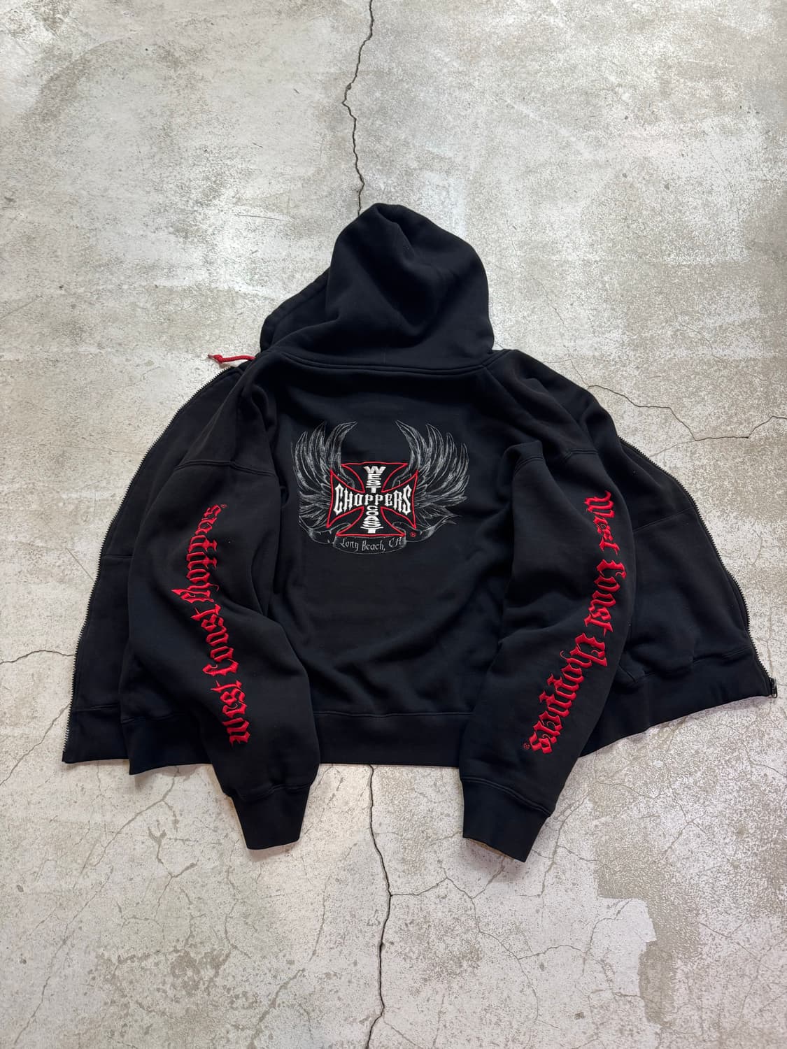 웨스트 코스트 쵸퍼스 써멀 집업 후디 상품이미지3