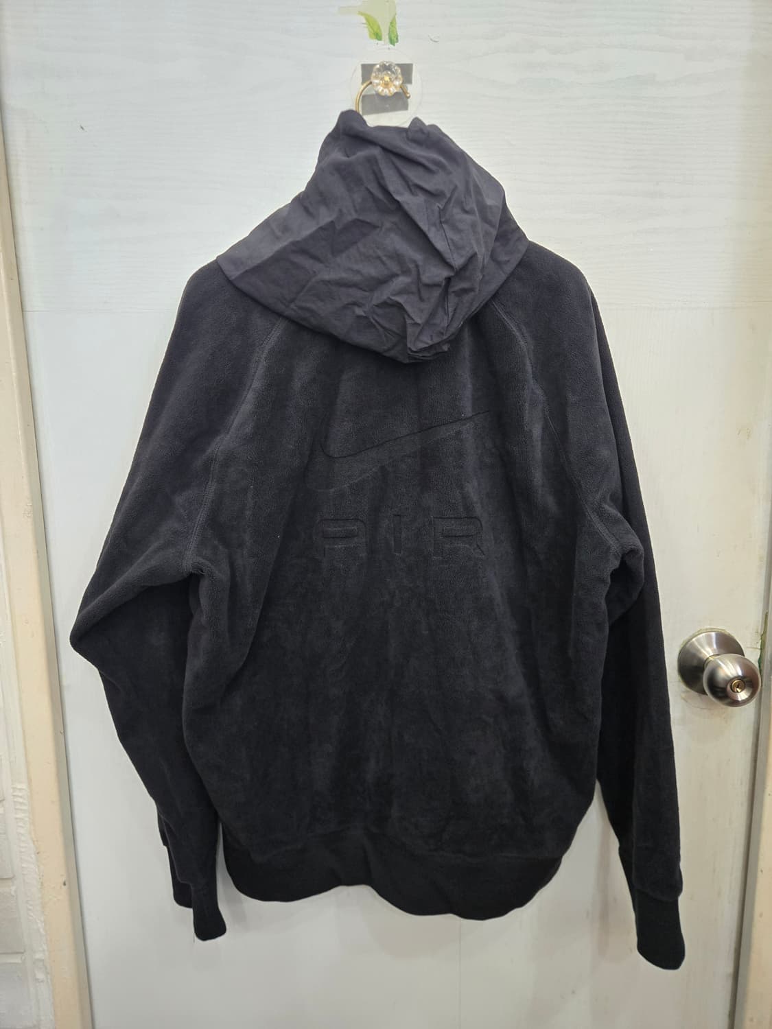 M,95)) NIKE 나이키 에어 반집업 후드티셔츠! 후리스 재질! 상품이미지6