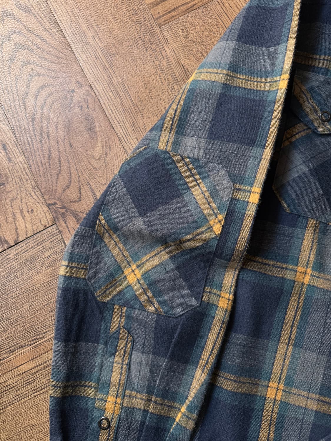 [M]L.L.Bean USA 엘엘빈 타탄체크 버튼다운 플란넬 셔츠 상품이미지4