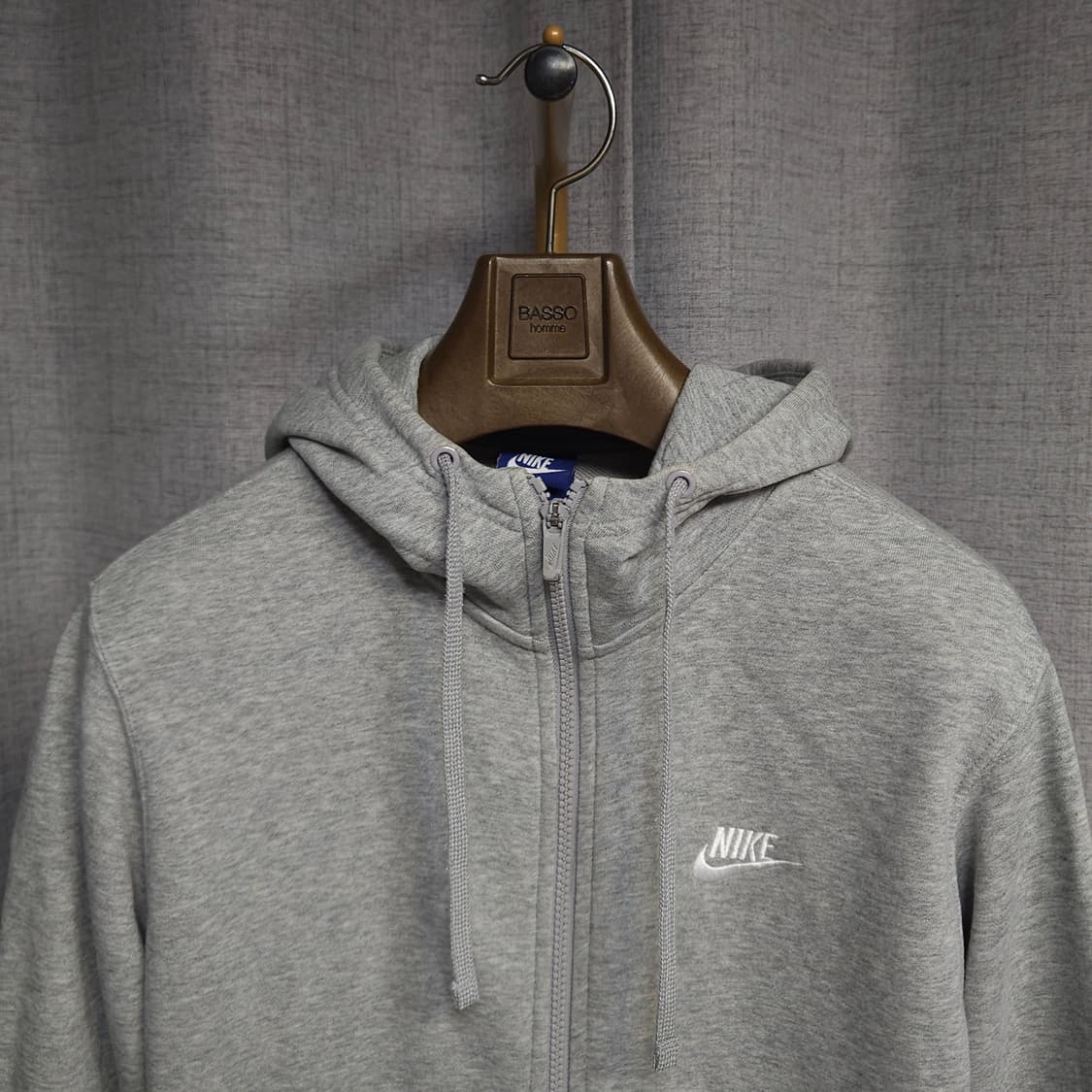 M ) 나이키 회색 후드집업 상품이미지1
