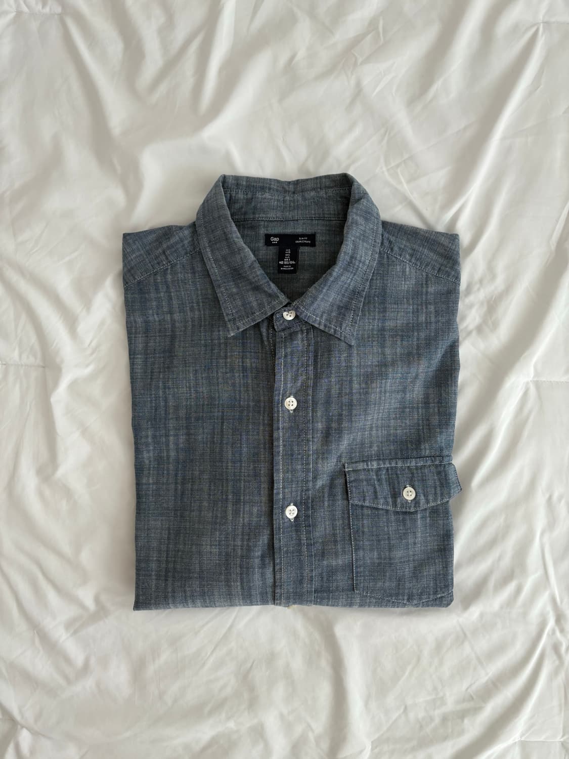 GAP chambray shirt 갭 샴브레이 셔츠 상품이미지1