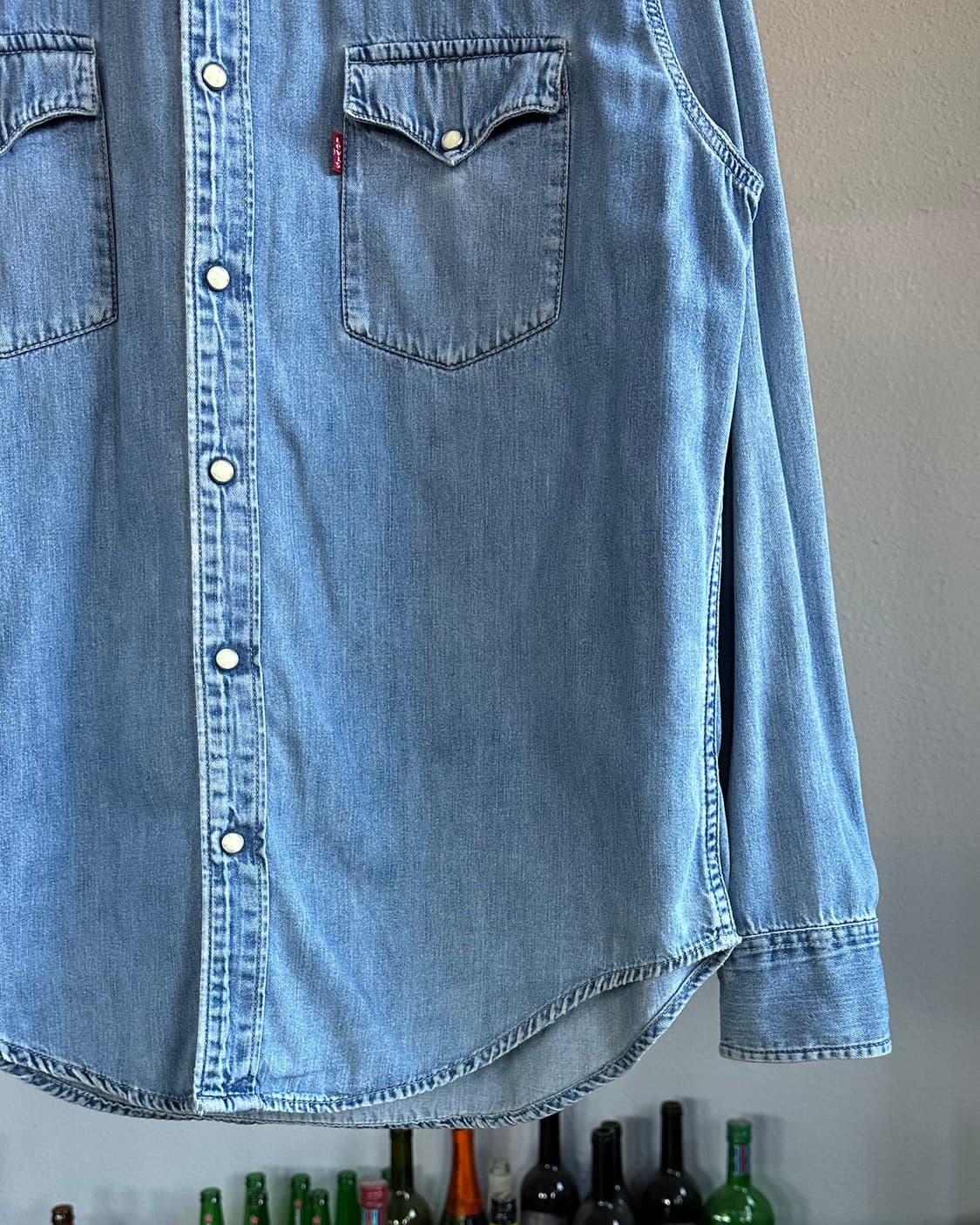 [L]리바이스 Levi's 90s 클래식 웨스턴 데님 셔츠 상품이미지6