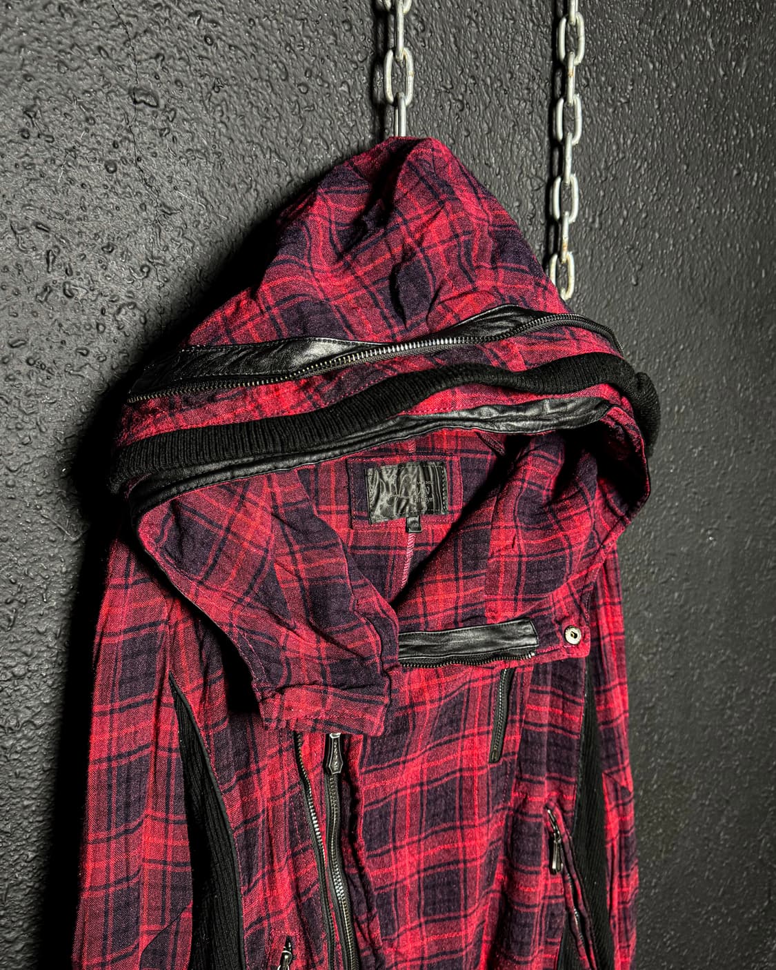 Jack Rose – Red Check Deep Hood Jacket   상품이미지7