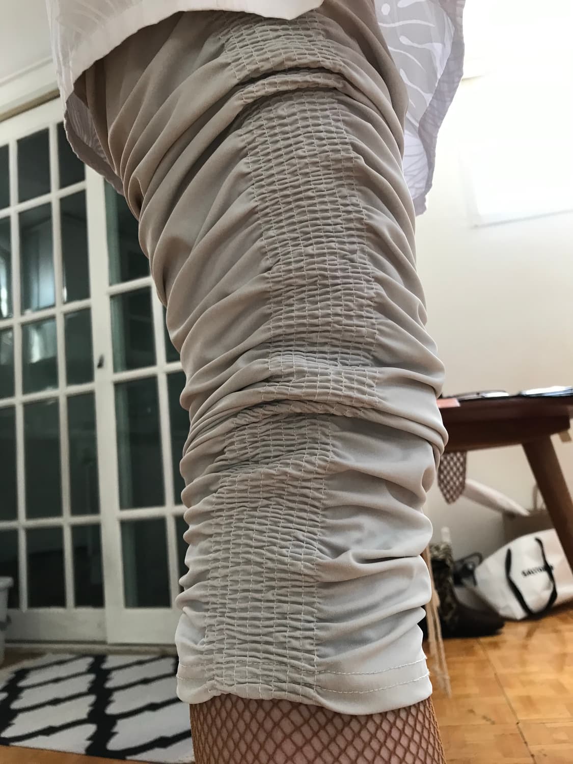 vintage grey shirring pants (free) 상품이미지7