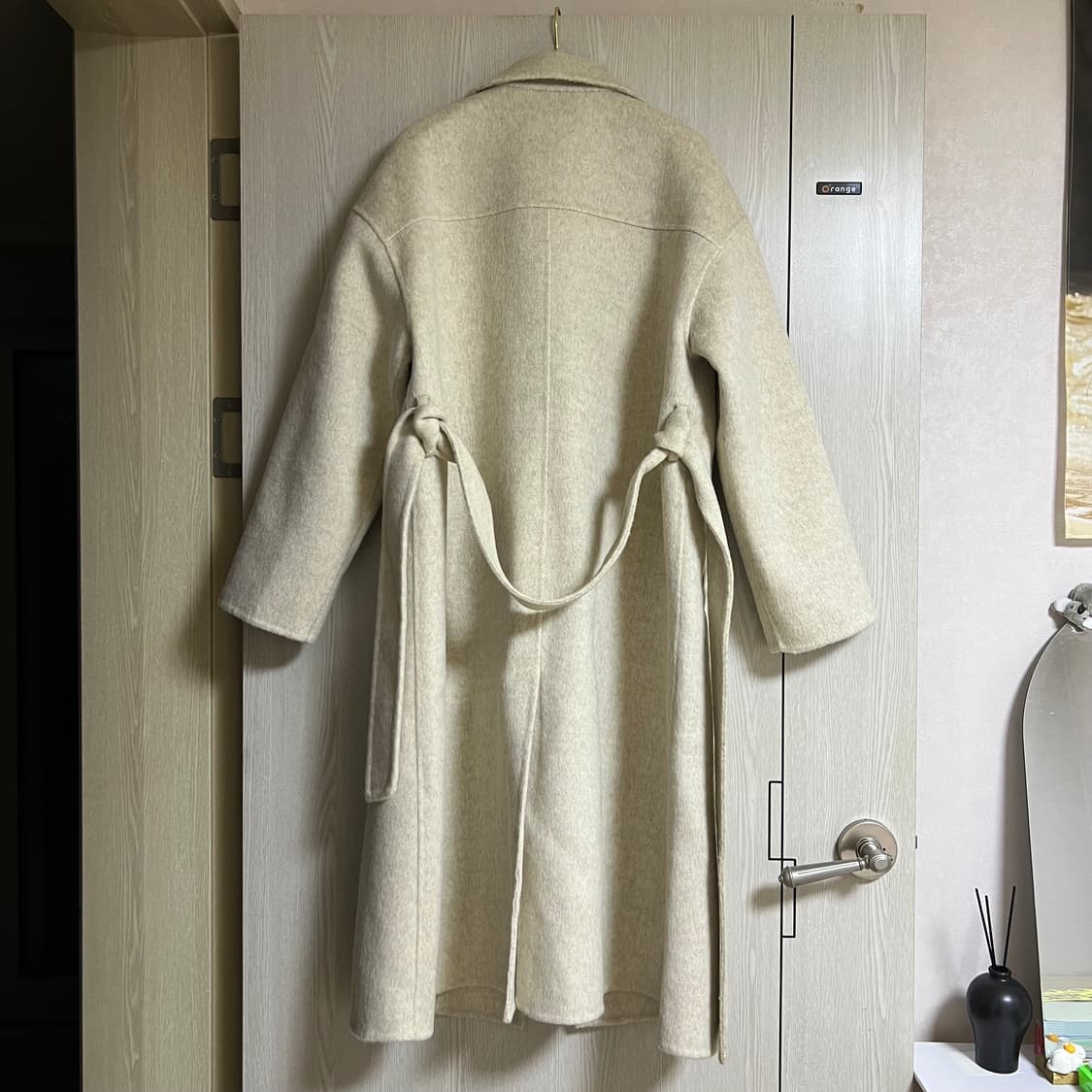 트위 발마칸 핸드메이드 울코트 상품이미지6