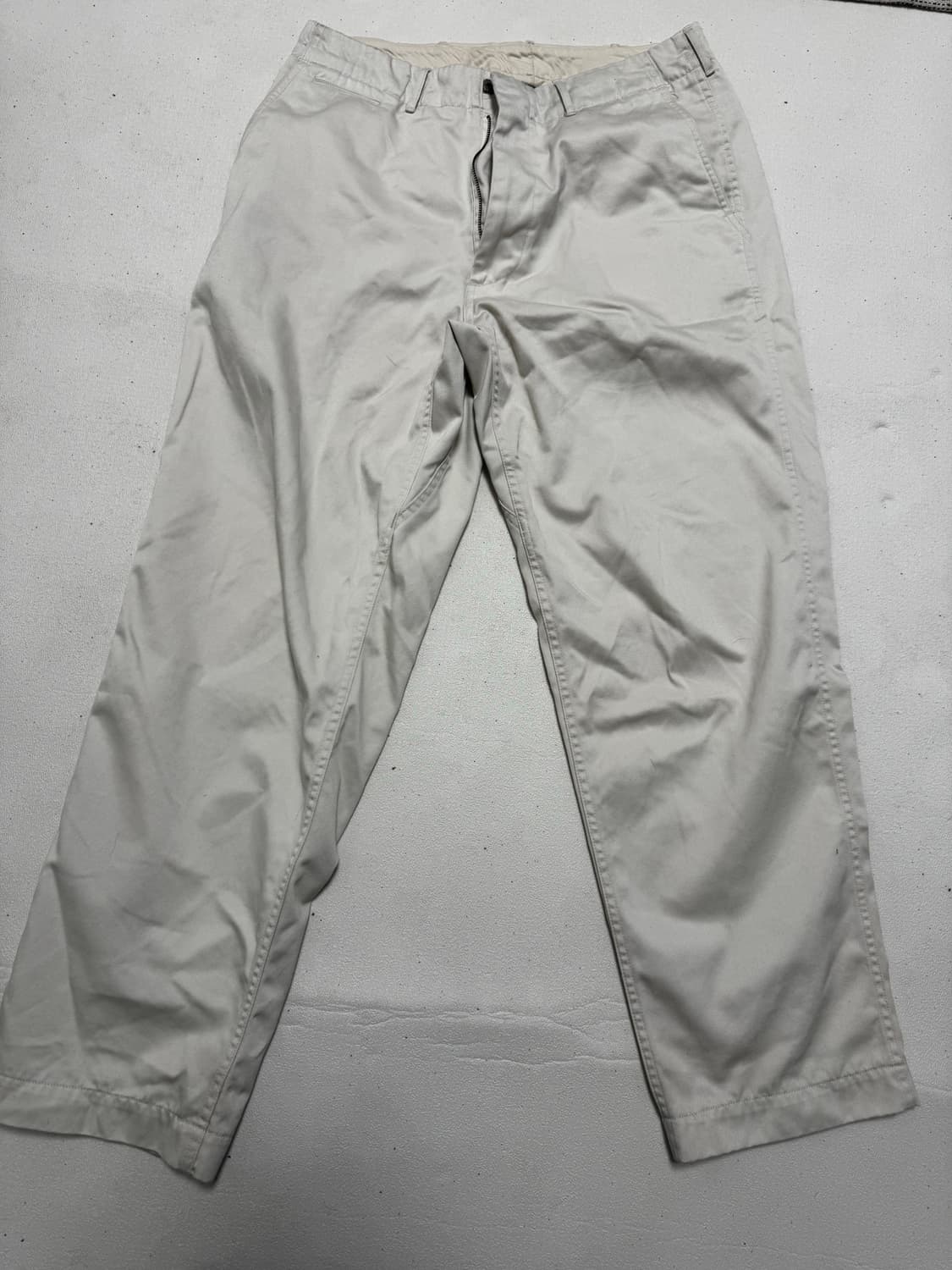 나나미카 치노 와이드팬츠 드라이샌드 34 상품이미지1