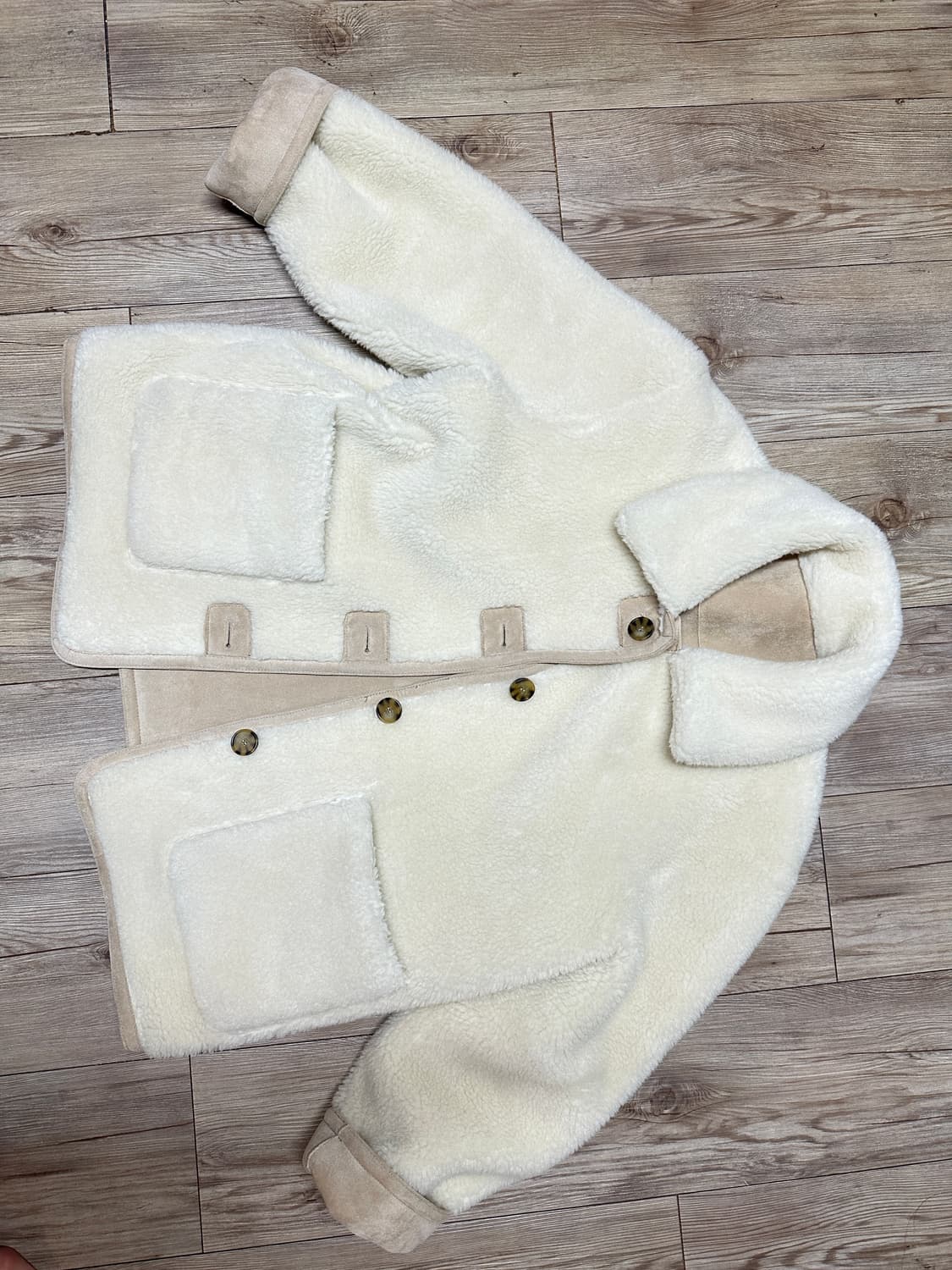 틸아이다이 리버시블 스웨이드 무스탕 자켓 상품이미지5