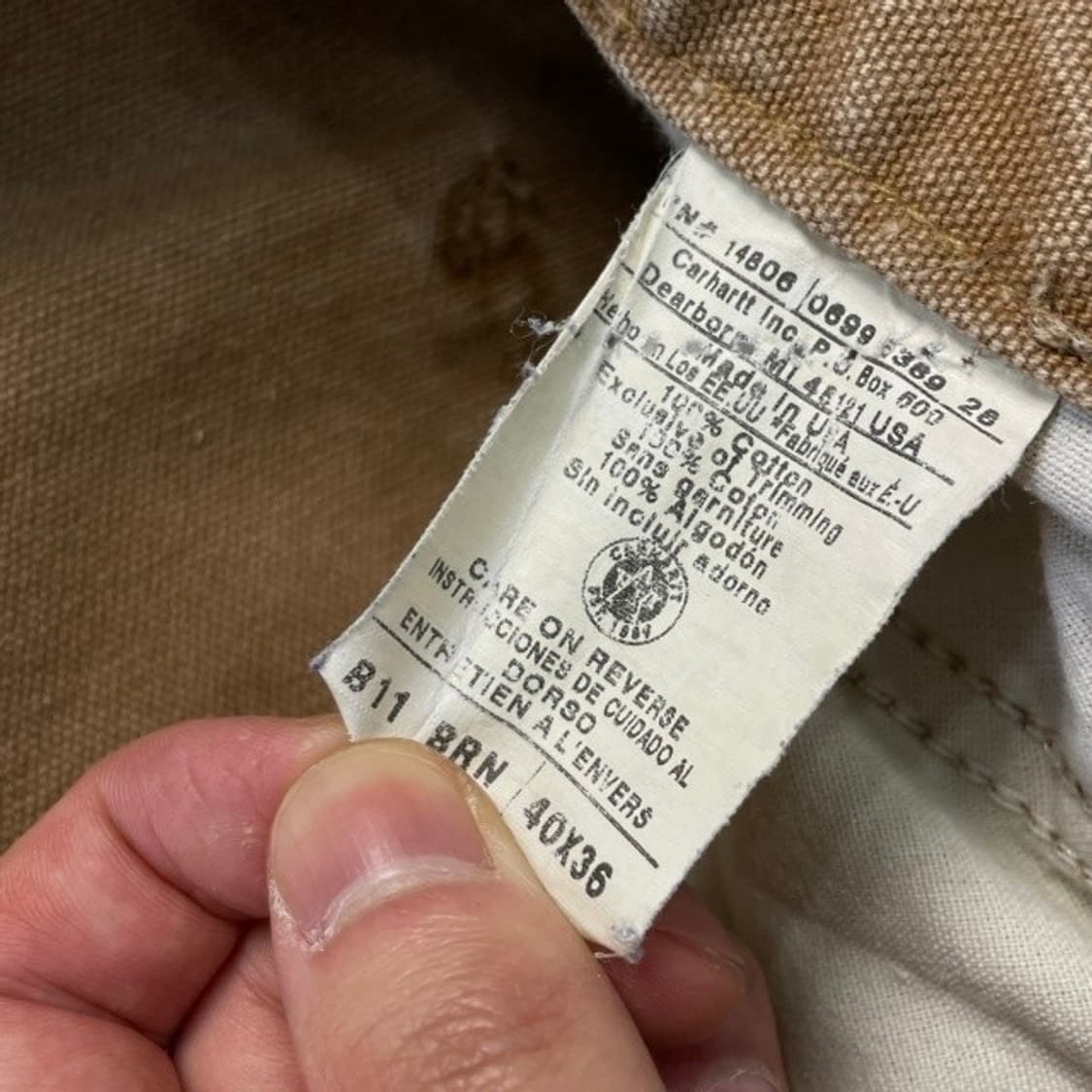 90s Carhartt B11 🇺🇸 상품이미지4