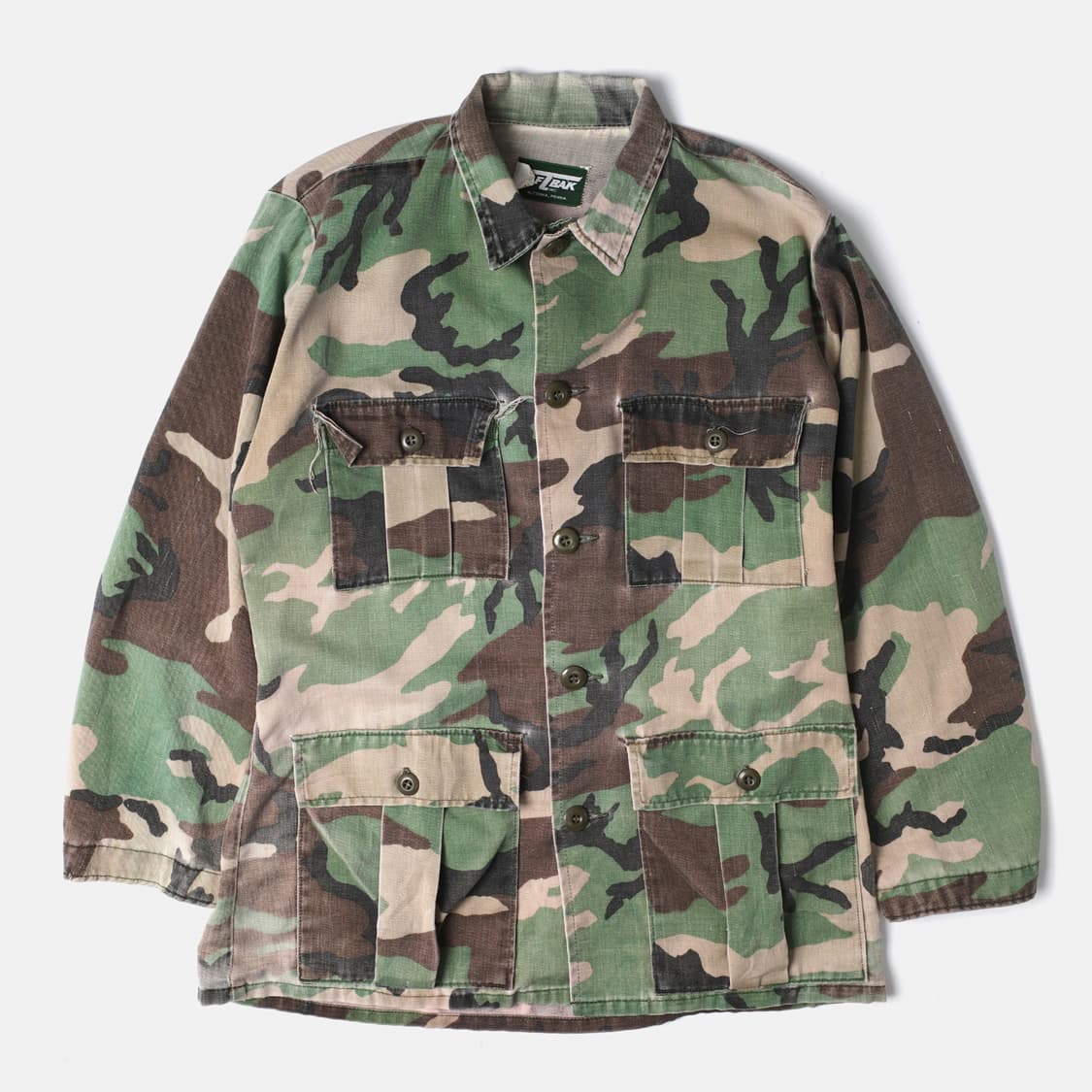 1980's Saftbak Woodland Camo Jacket  상품이미지1