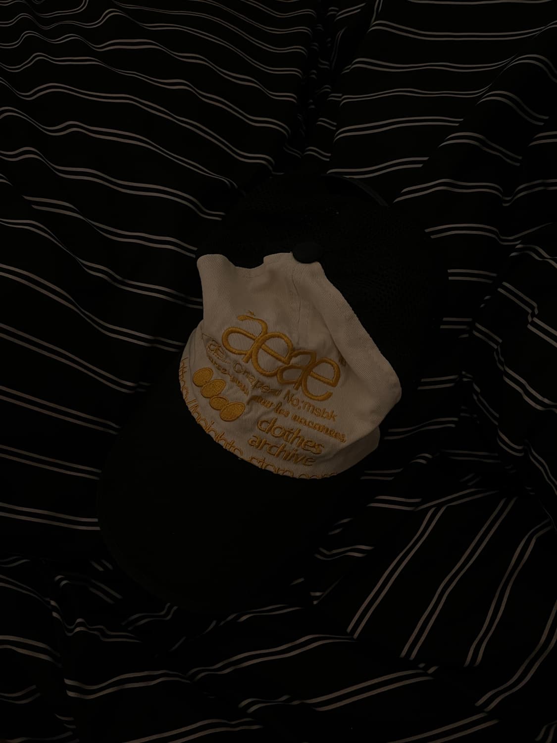 Aeae 매쉬 볼캡 모자 옐로우블랙 상품이미지2