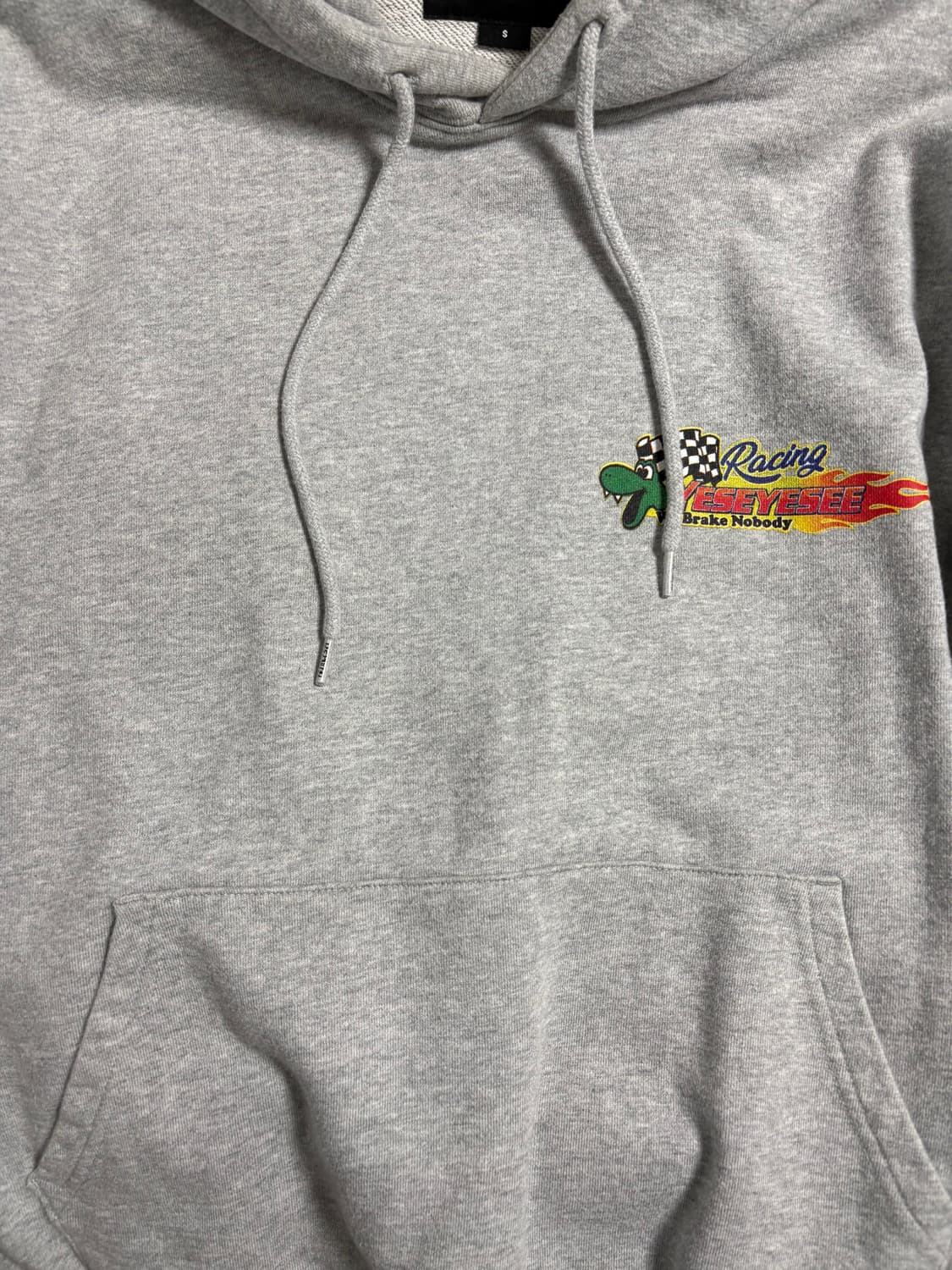 예스아이씨 후드티 그레이 S 상품이미지2