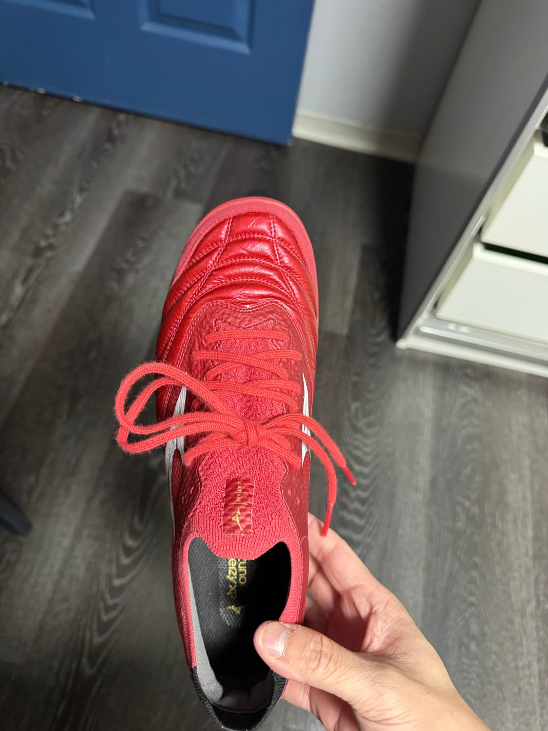 미즈노 모렐리아 네오 살라 베타 재팬 TF 풋살화 260mm 상품이미지2