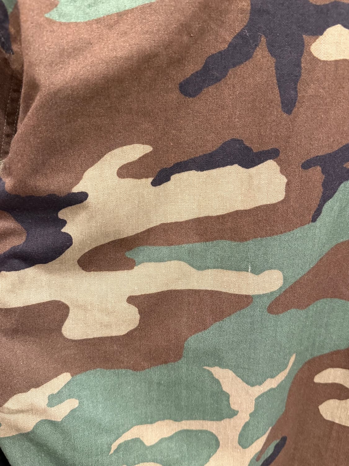 80s Military U.S.Army 미군 우드랜드 카모 BDU 자켓 상품이미지8