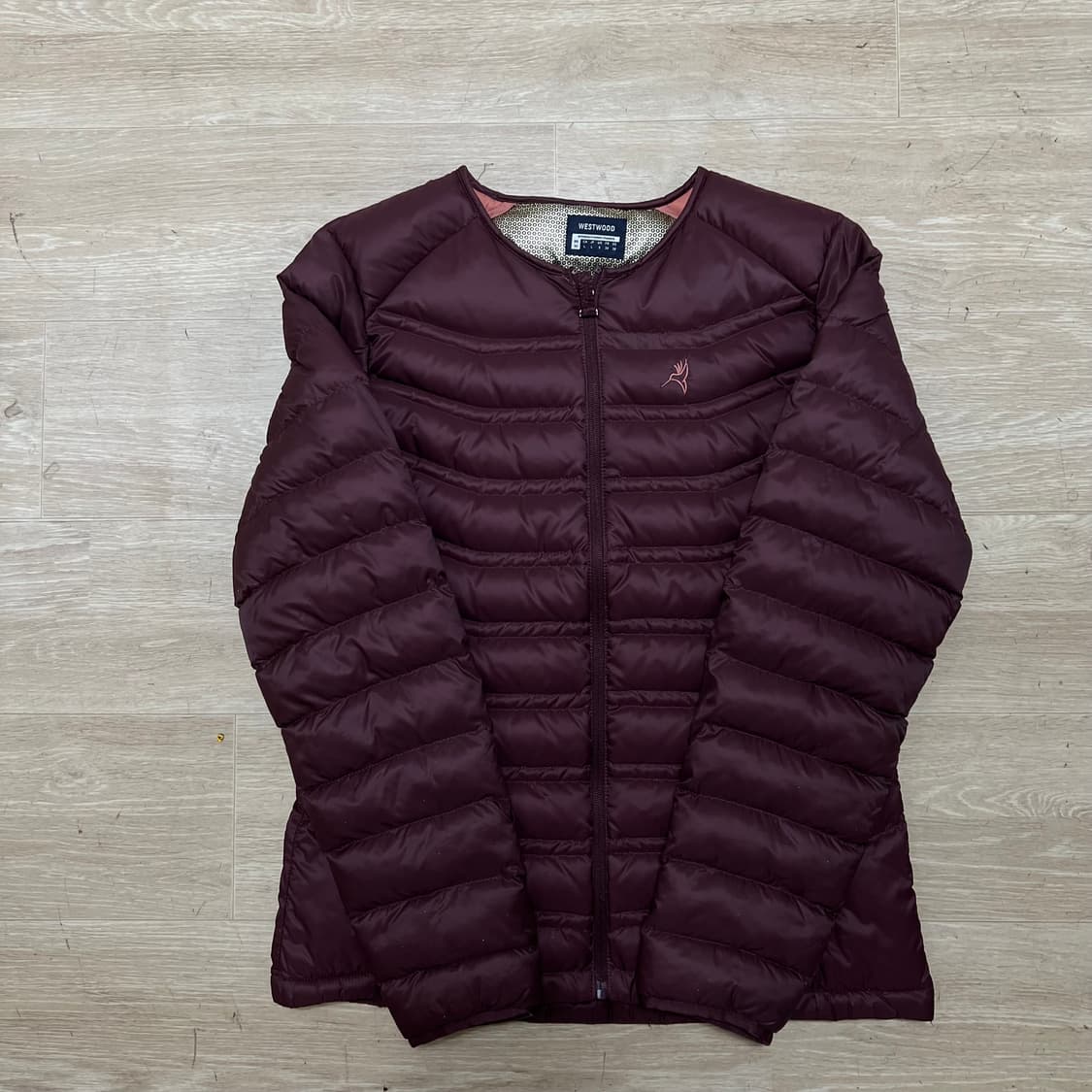 웨스트우드 여성 구스다운 옴니히트 경량패딩 점퍼 [와인] M/95 상품이미지1