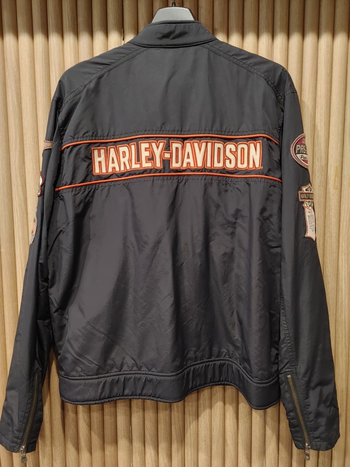 무배) 할리 데이비슨 패치워크 레이싱 자켓 - M 상품이미지10