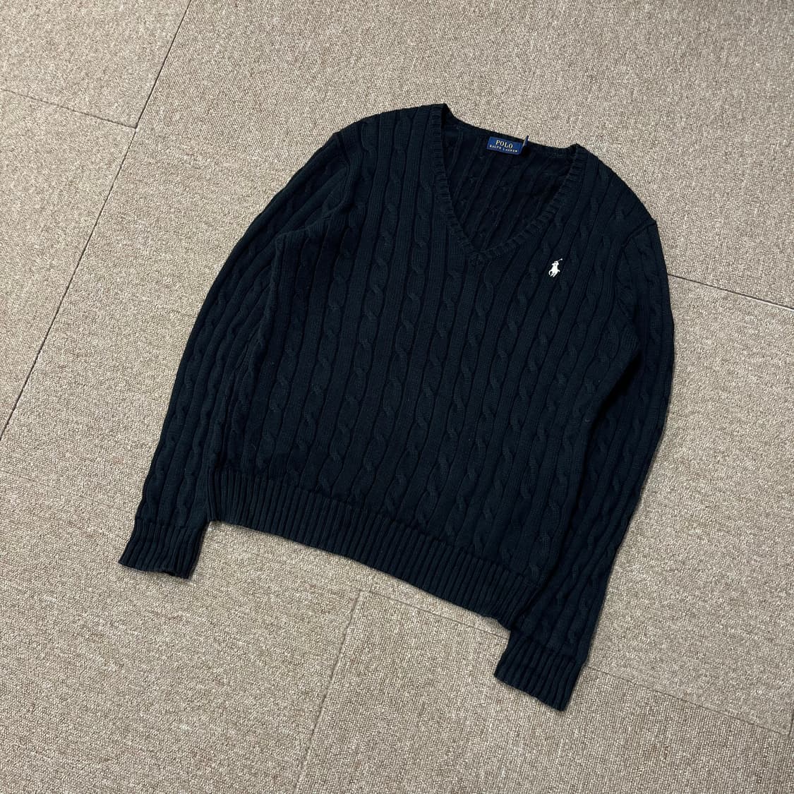 폴로 랄프로렌 브이넥 니트 상품이미지1