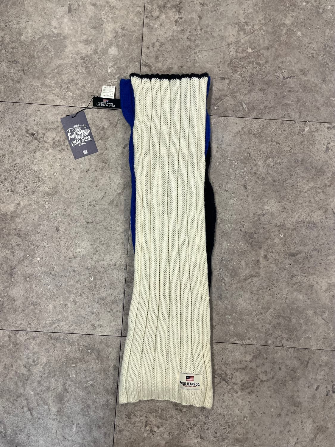 폴로 진스 배색 머플러 #csz3036 상품이미지3