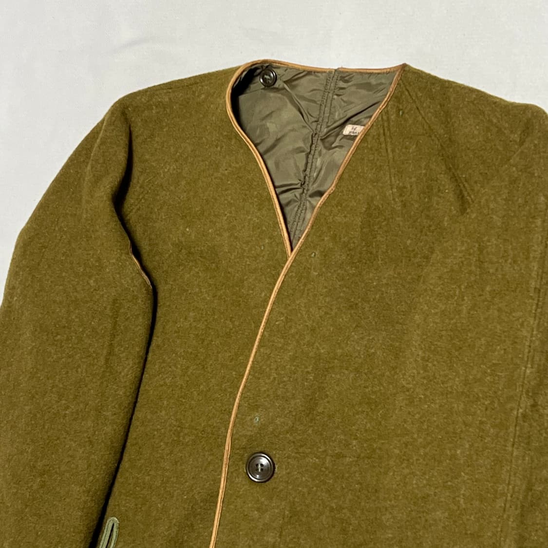 M US 밀리터리 레귤러핏 울 누빔 내피 코트 상품이미지1