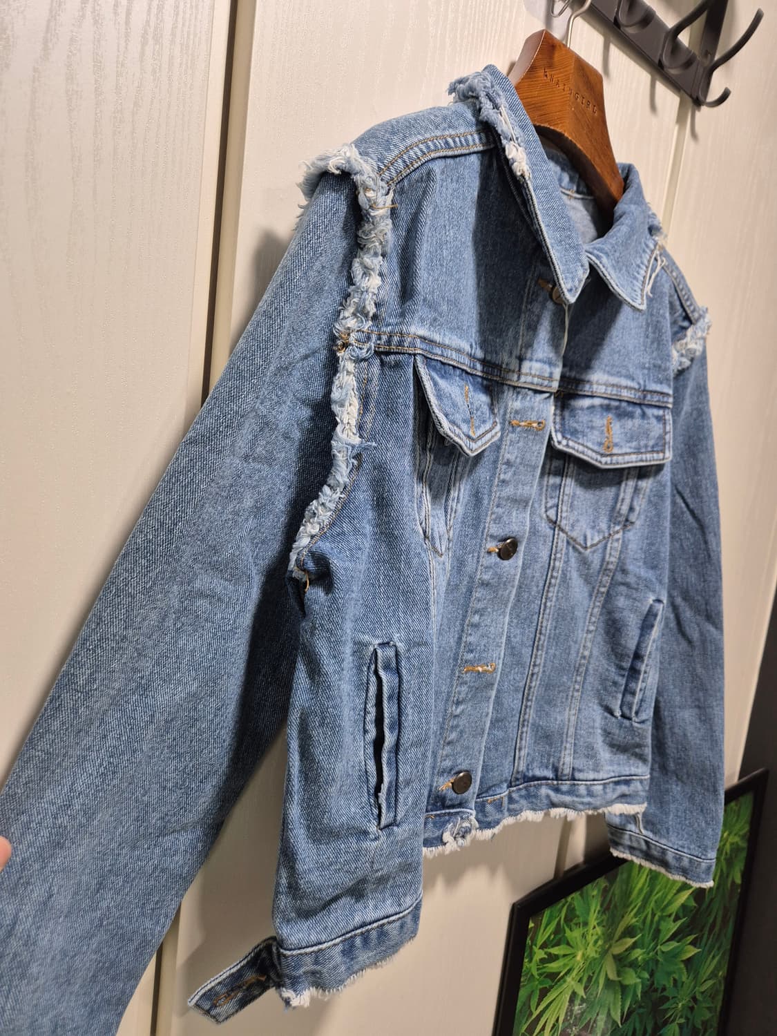 (세일)(새상품)슈에뜨사페 데님 자켓 무신사입점브랜드 상품이미지8