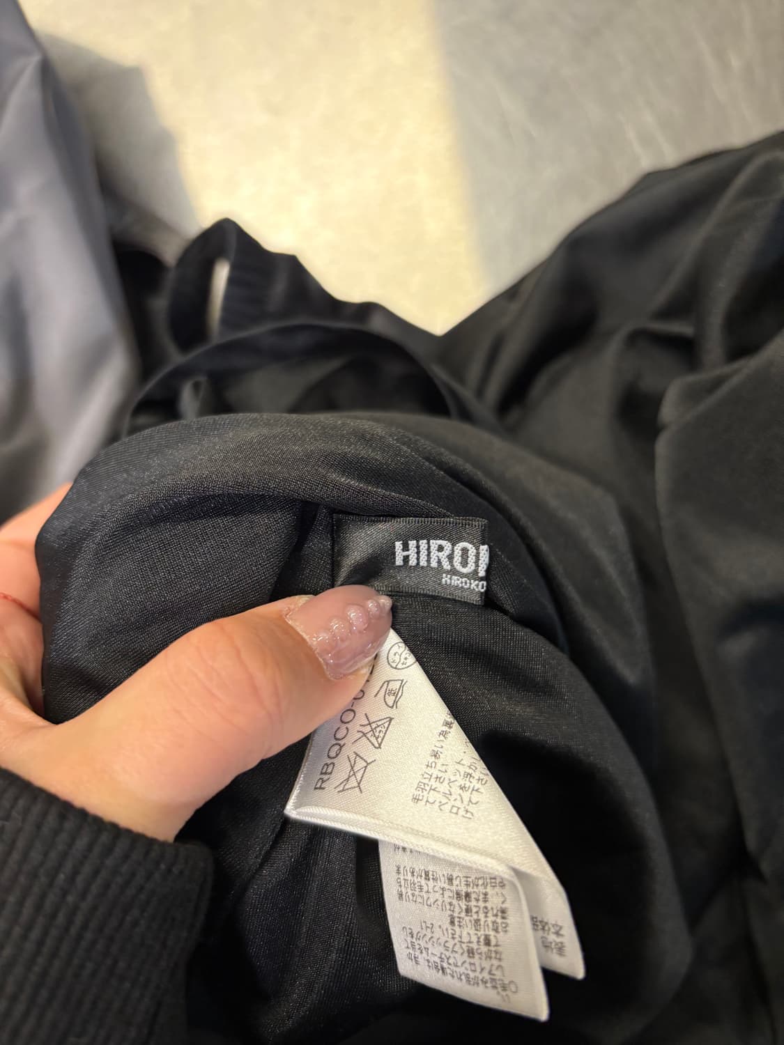 HIROKO BIS two tone flare skirt  상품이미지7