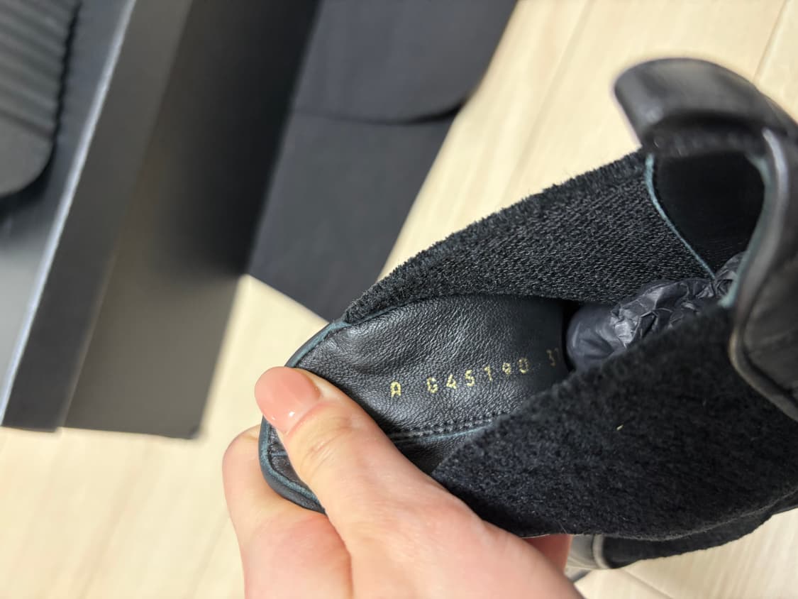 샤넬 램스킨 플랫폼 퀄팅 레더 앵클부츠 37 상품이미지8