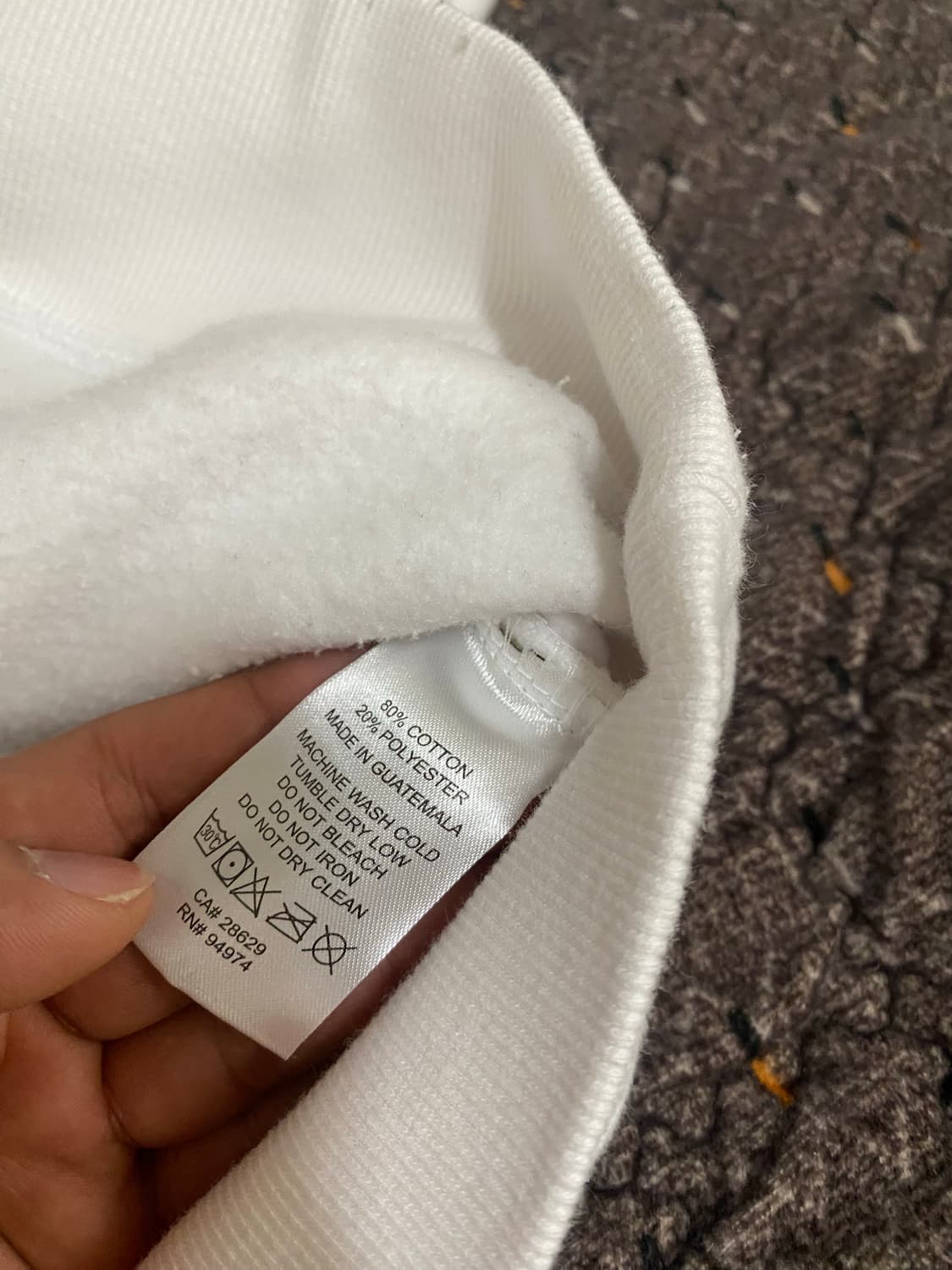 스투시 흰색 맨투맨 XL 상품이미지5