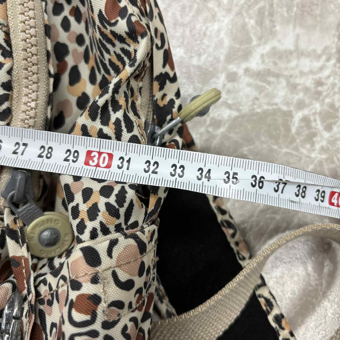 키플링 핀터깔 레오파드 대장급 백팩 상품이미지5