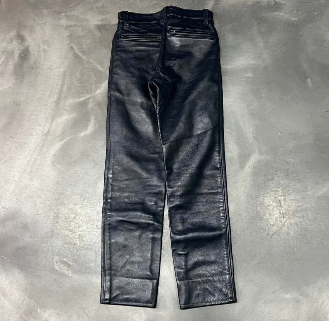 밴슨 레더 팬츠 상품이미지2