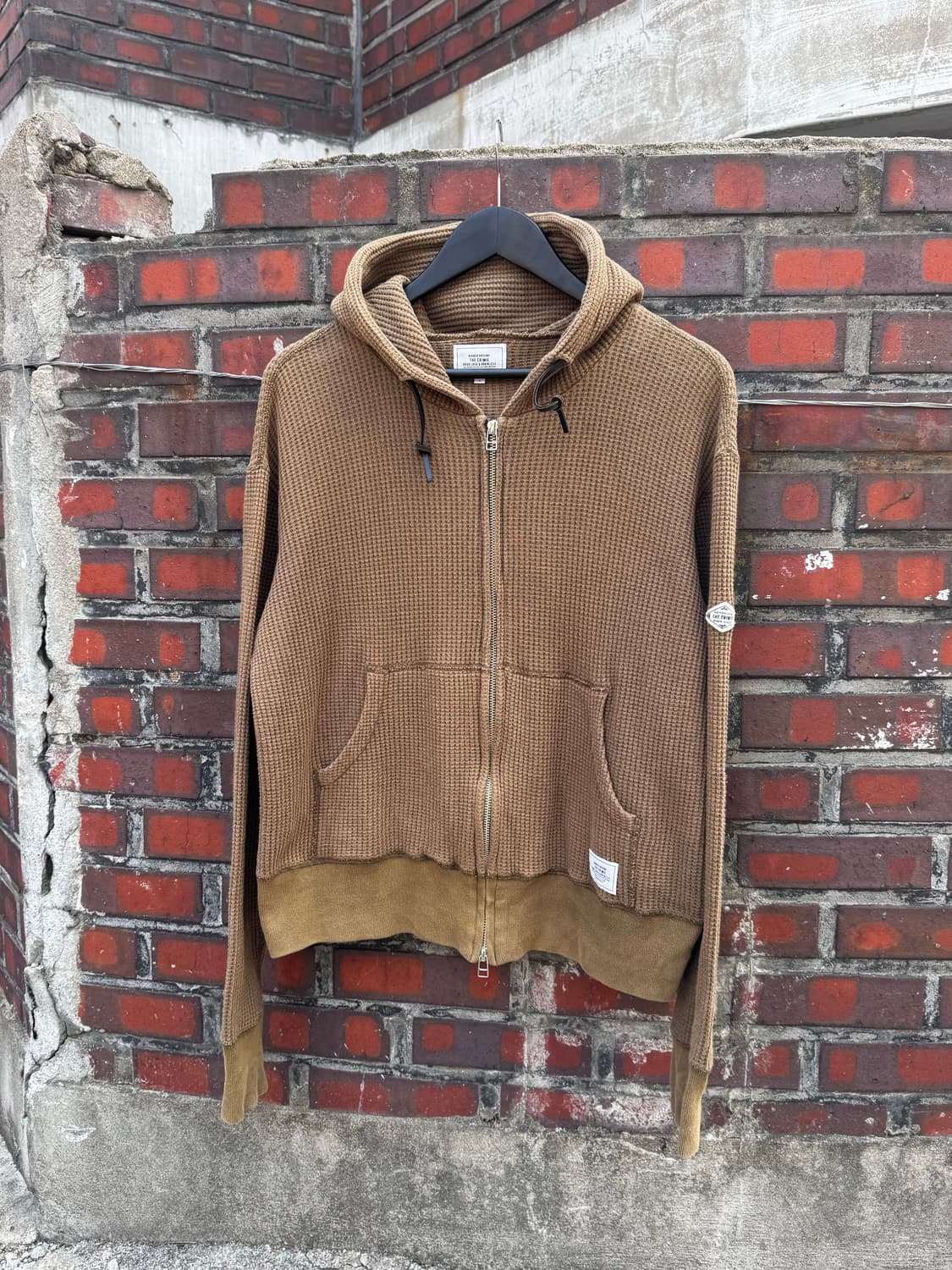 리얼라이즈 웍스 더크리미 투웨이 와플 후드집업  상품이미지3