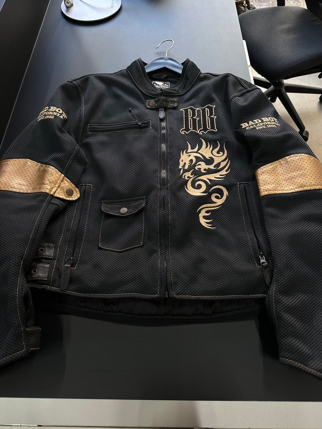 배드보이 오리엔탈 풀자수 드래곤 버클 레이싱자켓 상품이미지8
