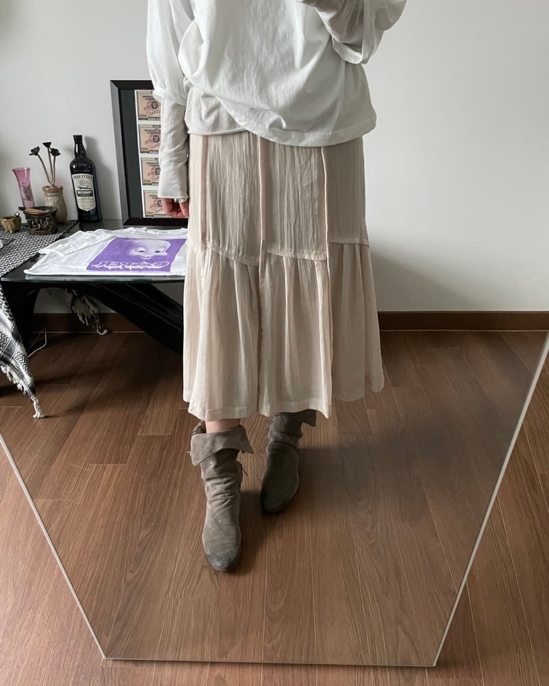 sheer long skirt 상품이미지9
