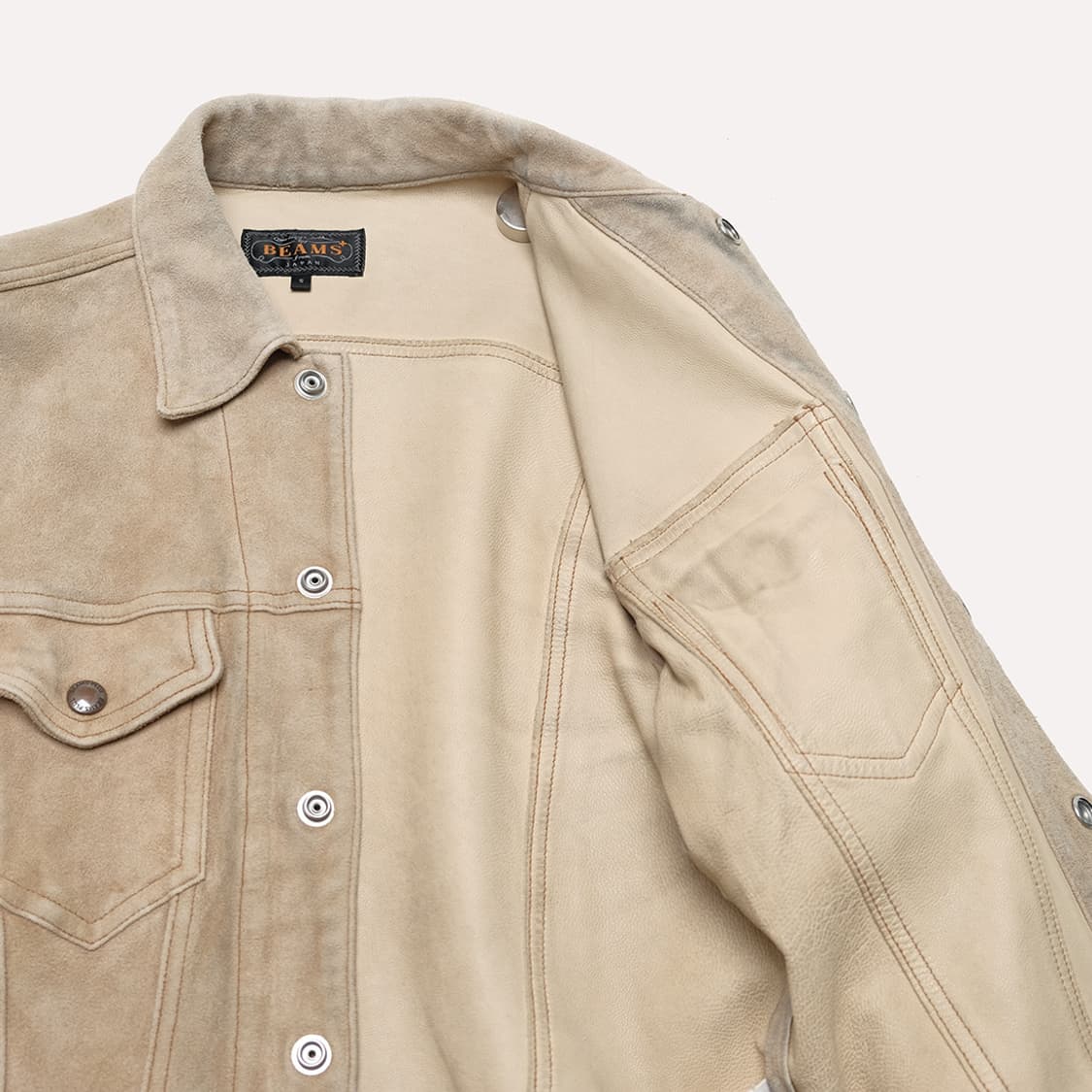 goat skin 3rd trucker 상품이미지5