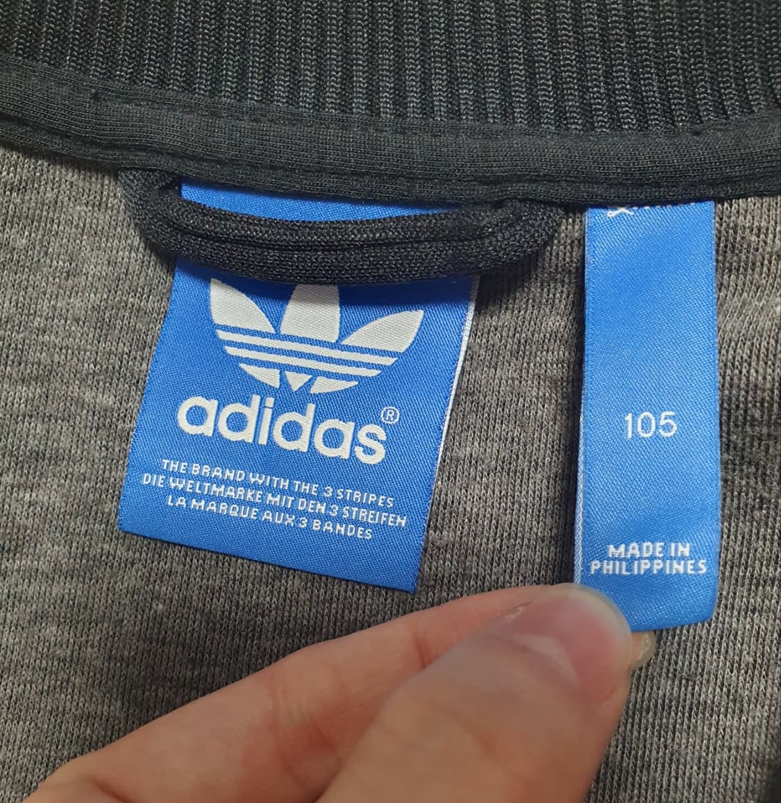 아디다스 오리지널스 우븐 배색 삼선 트랙탑 져지 블랙 105 상품이미지8