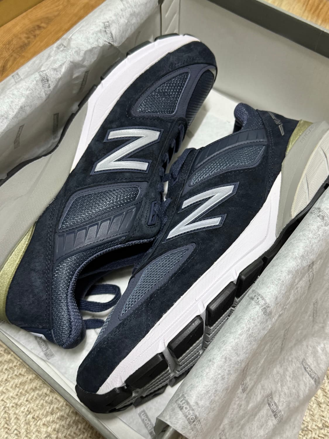 뉴발란스 990v5 280 네이비 새상품 상품이미지2