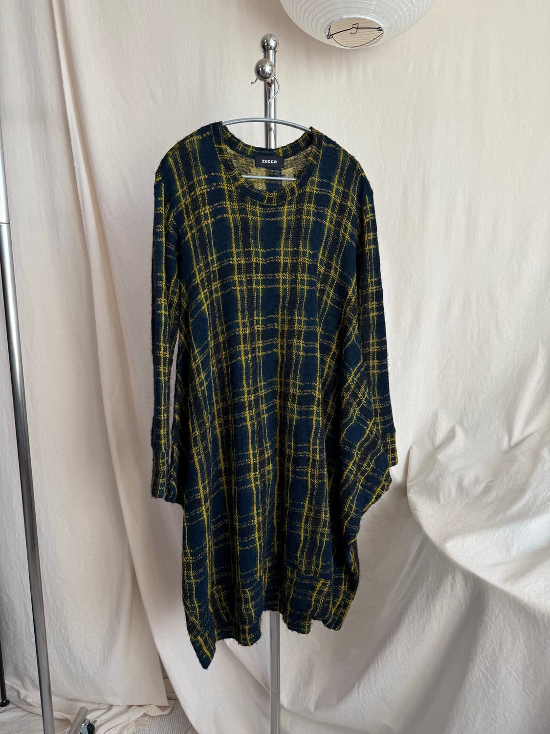 Zucca 체크 울 원피스 상품이미지4