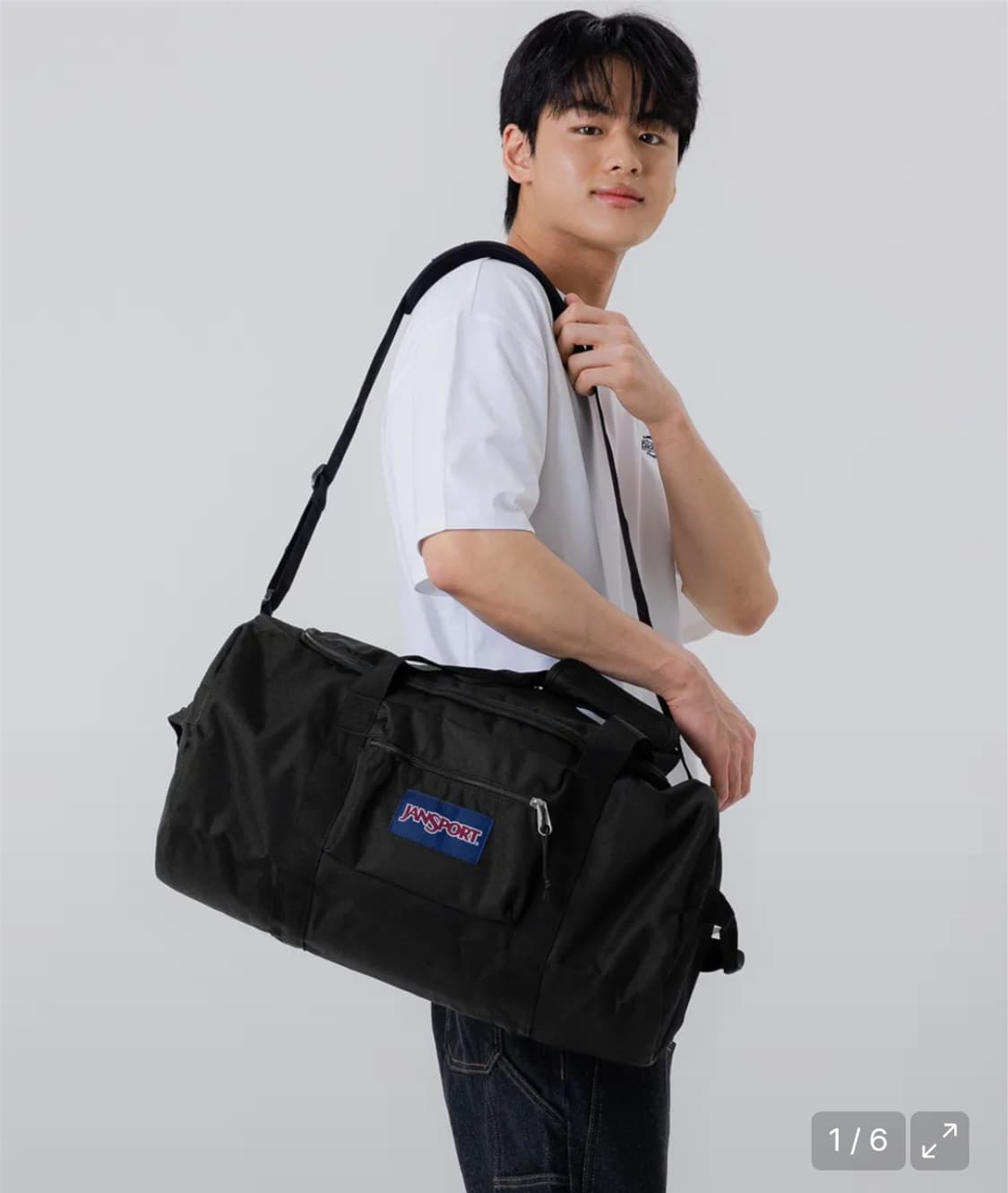 잔스포츠 더플백 블랙 상품이미지7