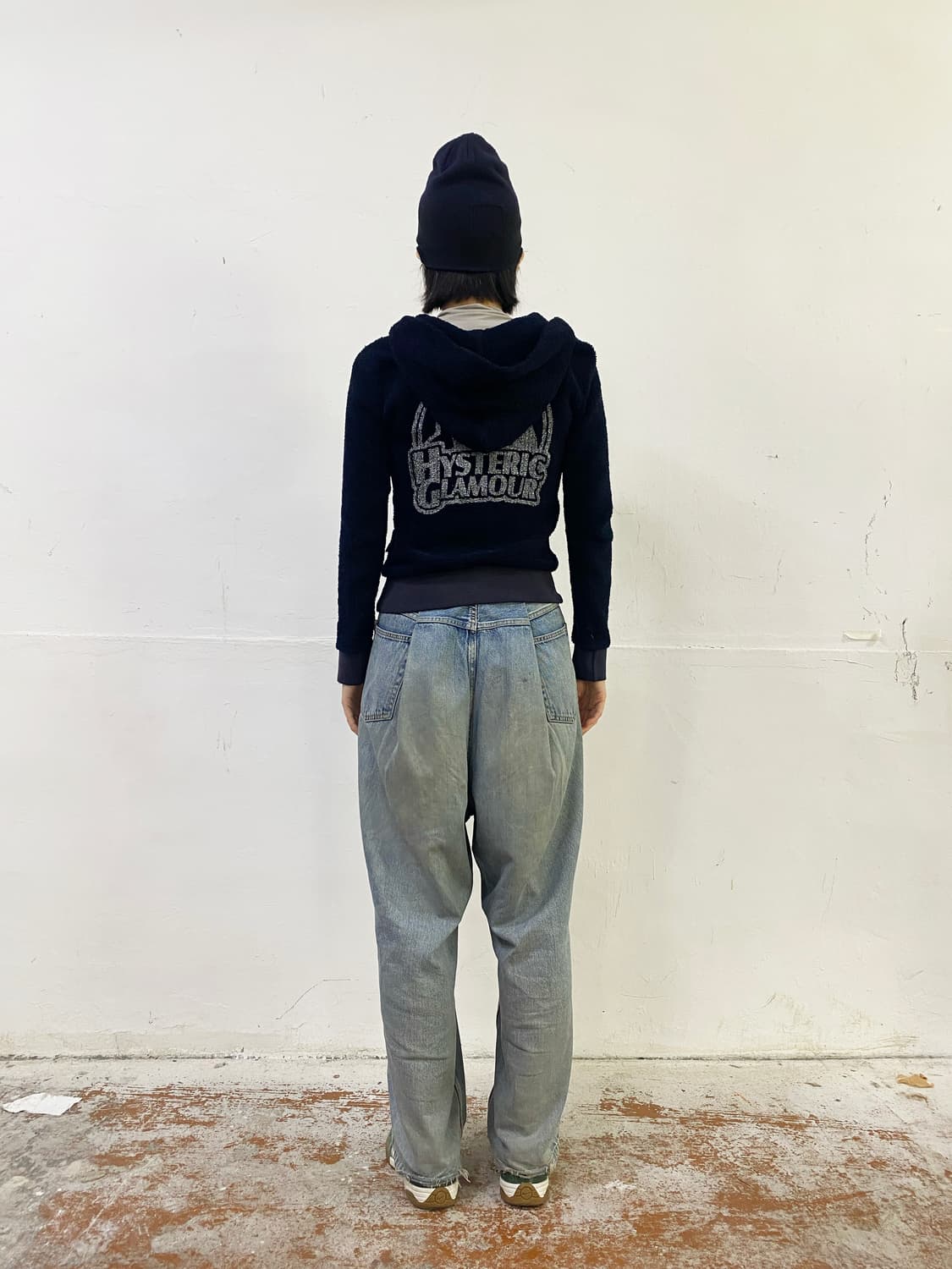 HYSTERIC GLAMOUR 히스걸 로고 후드집업 상품이미지5