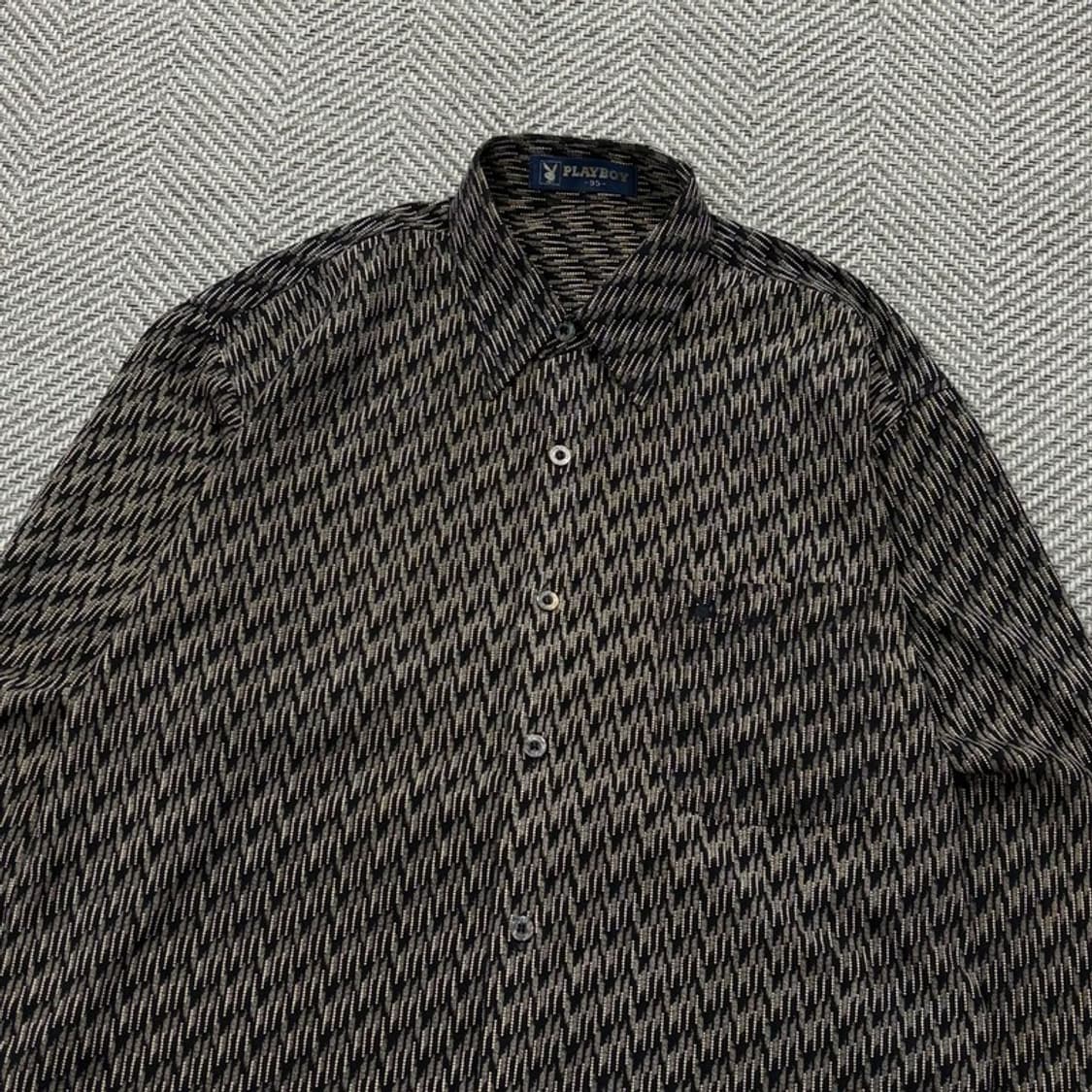 플레이보이 패턴 셔츠 v2733 상품이미지3