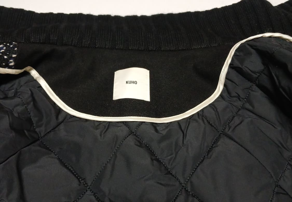 구호 KUHO 이태리 트위드 다이아 퀼팅 패딩 자켓 상품이미지4