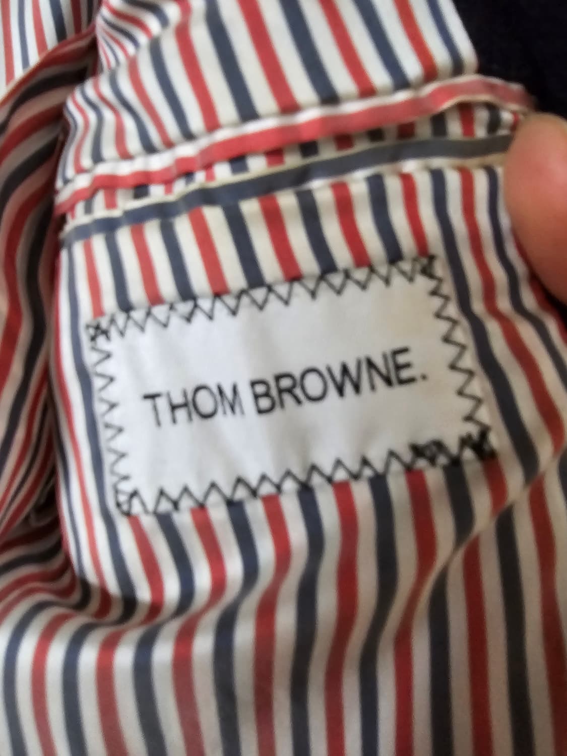 톰브라운 니만마커스 타이핑 자켓(S/상태좋음) 상품이미지8