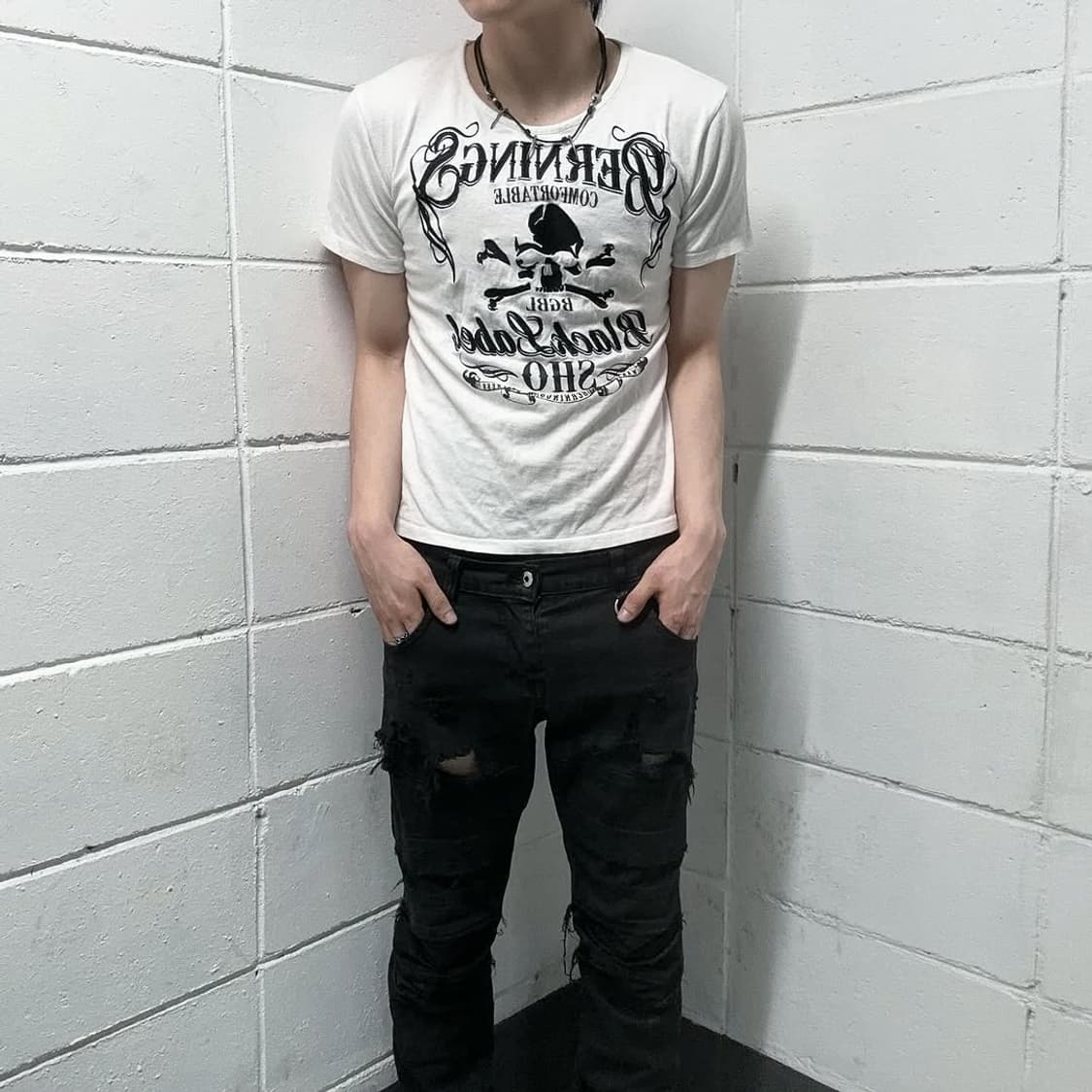 Bernings sho skull short sleeve 상품이미지3