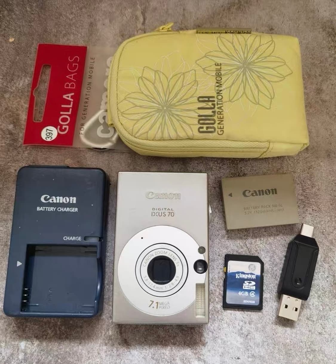 A급)캐논 익서스 70 CANON IXUS 70 빈티지 디지털카메라 디카 상품이미지6