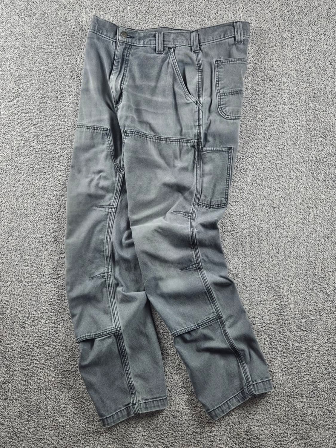 칼하트 코튼캔버스 더블니 카펜터 워크 팬츠 ( 34X34 ) / 8938 상품이미지2
