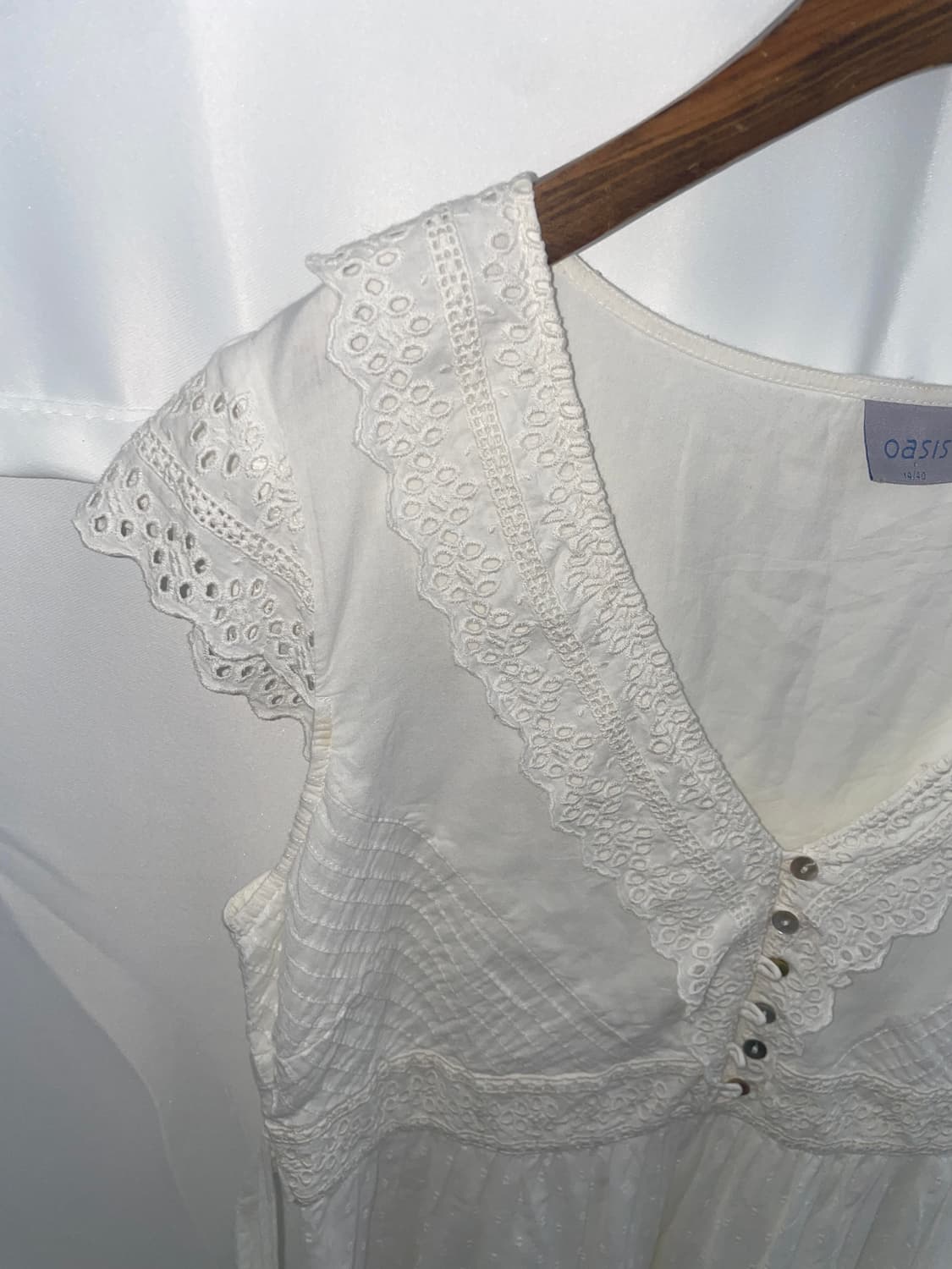 자수 원피스 버튼 일본 빈티지  상품이미지4