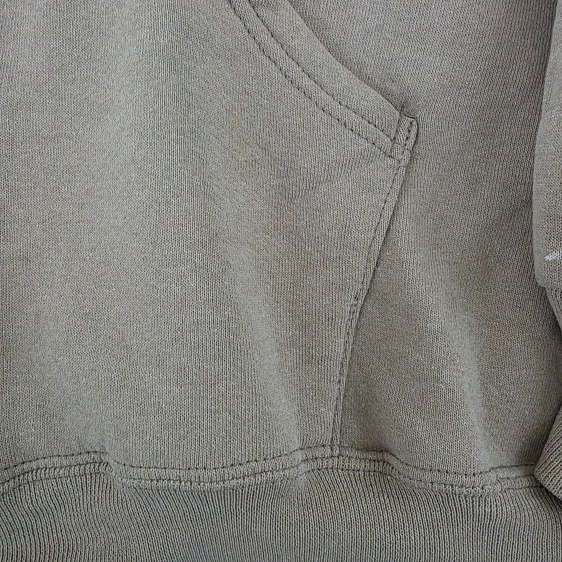 [L] 90s 빈티지 러셀 애슬레틱 탄, 베이지 후드집업 ver. 페인팅 상품이미지4