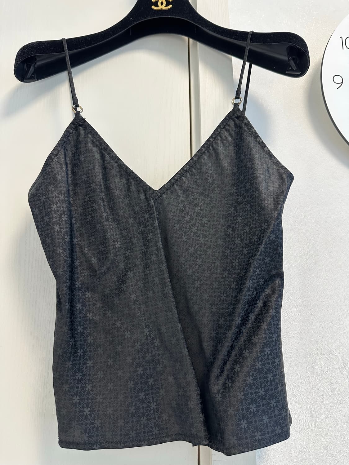 크롬하츠 크로스 모노그램 실크 탑 상품이미지4