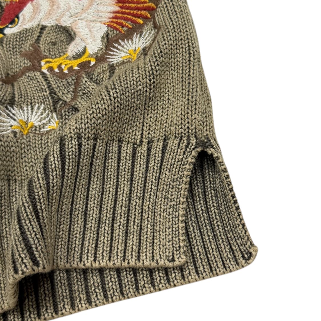 폴로 랄프로렌 엠브로이드 자수 케이블 니트 S 상품이미지3